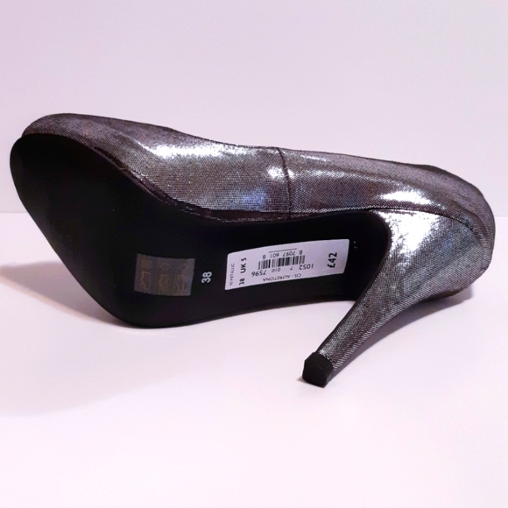 Call It Spring Silver Pumps - Picture 6 of 7